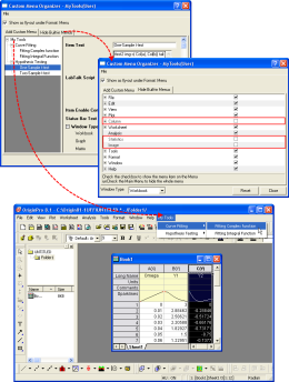 Custom Menus