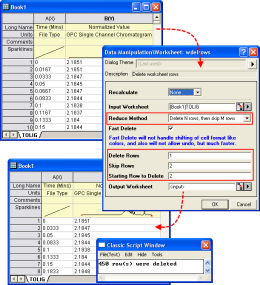 Reduce data by skipping rows